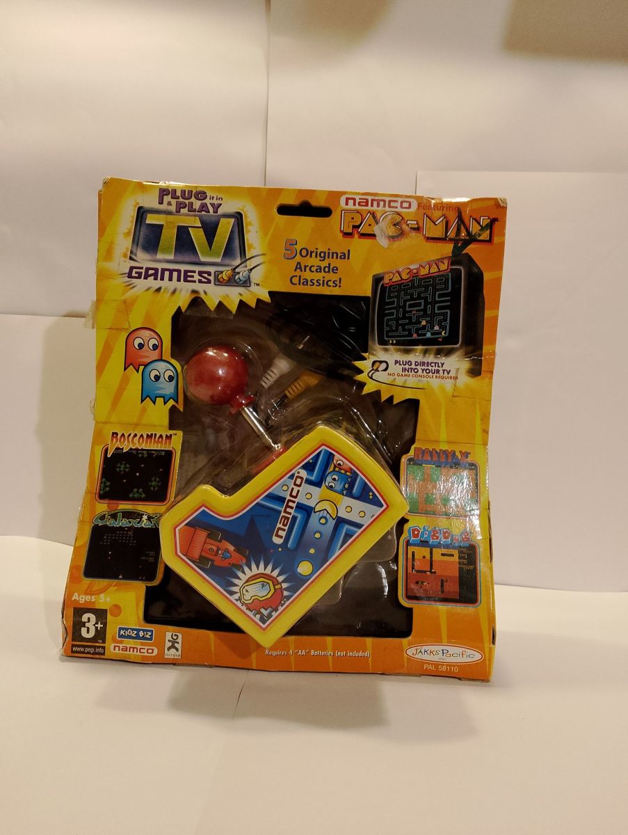 Namco Arcade Classics Plug and Play TV Games Pac Man 5 Arcade newest Classics