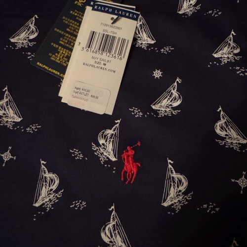 Ralph Lauren shirt medium like new, blue