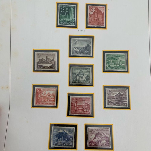 German stamps 1920-1995 lux and used in 150 pages