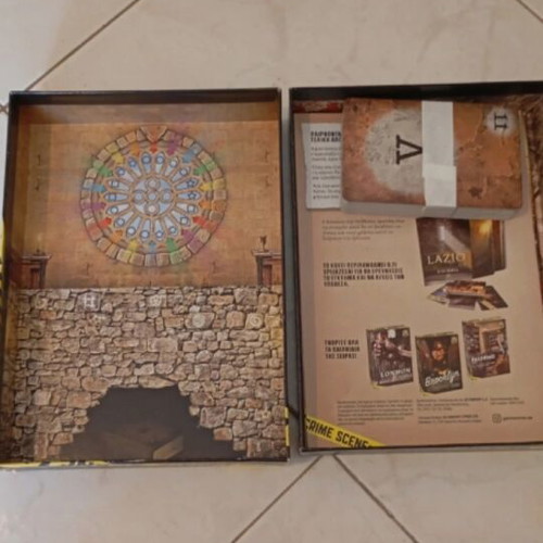 Lazio Crime Scene Game like new escape room type game