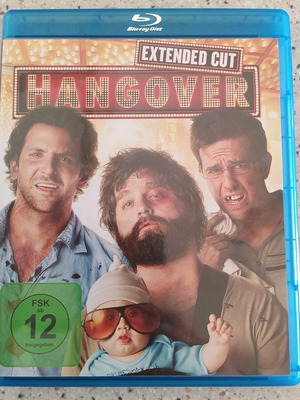 Hangover Extended Cut Blu-Ray like new, German edition with subtitles