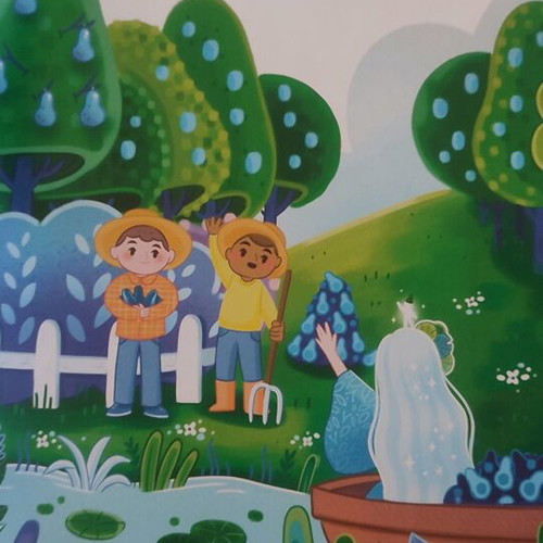 Fairy tale from princesses for a princess new