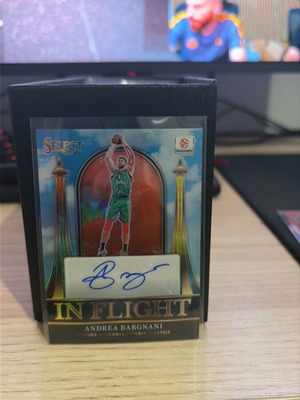 Andrea Bargnani Autographed Basketball Card new, authentic