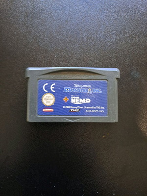 Monsters Inc. + Finding Nemo игра за Game Boy Advance употребявана