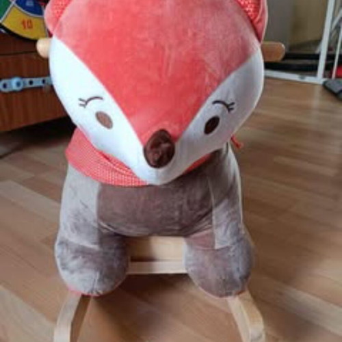Rocking fox like new, suitable for children up to 1.5 years old