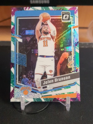Donruss Optic Jalen Brunson 2023-24 Prizm SP Case Hit card like new