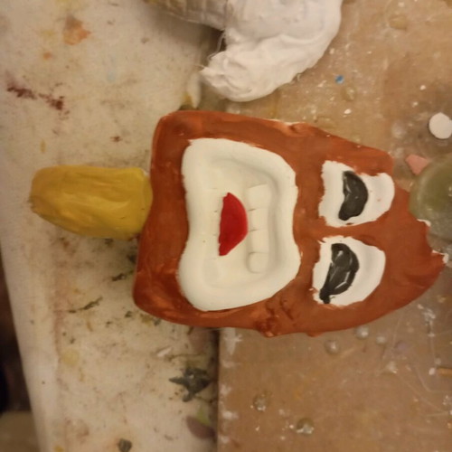 Gypsum decorative ice cream magnet new