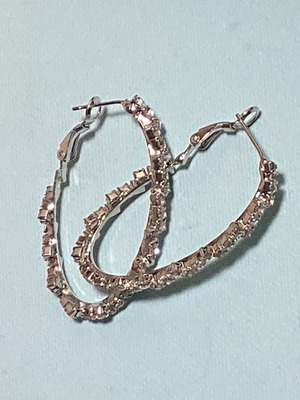Oval earrings