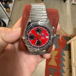 Breitling Chronomat μεταχειρισμένο με καντράν Red Arrows και bullet μπρασελέ