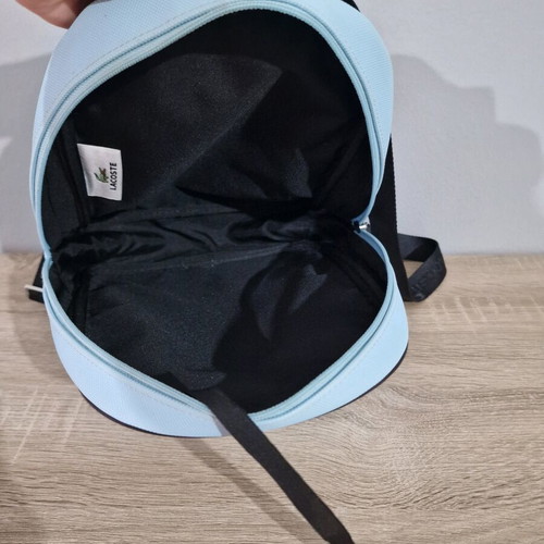 Lacoste backpack as new, light blue and turquoise