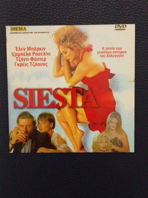 Siesta DVD like new, adventure thriller with subtitles