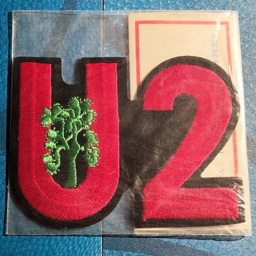 Vintage patches of legendary U2 like new, pack of 6 pieces