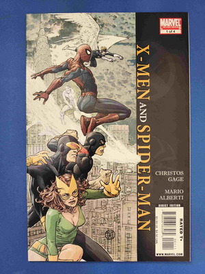 X-Men and Spider-Man 1 comic book used