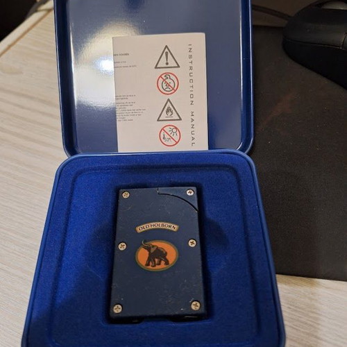 Old Holborn lighter used, collectible, 1990-2000 decade with box