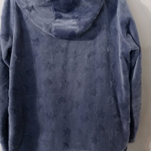 Women's plush jacket like new, purple