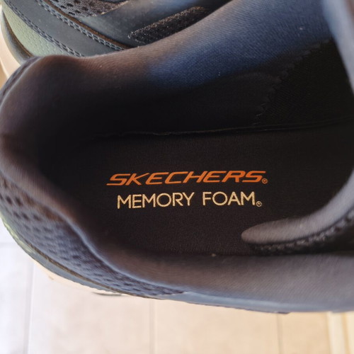 Skechers Lite Weight νούμερο 44 καινούργια αθλητικά παπούτσια με memory foam άσπρο μπλε