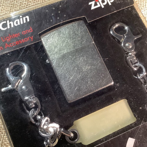 Zippo Zip Chain Lighter with Chain new