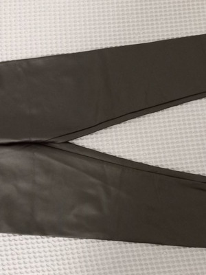 Children's leatherette leggings UBS-2 used, size 116 cm for 6 years old