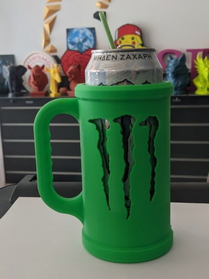 Θήκη Monster Energy Drink με λαβή κατόπιν παραγγελίας
