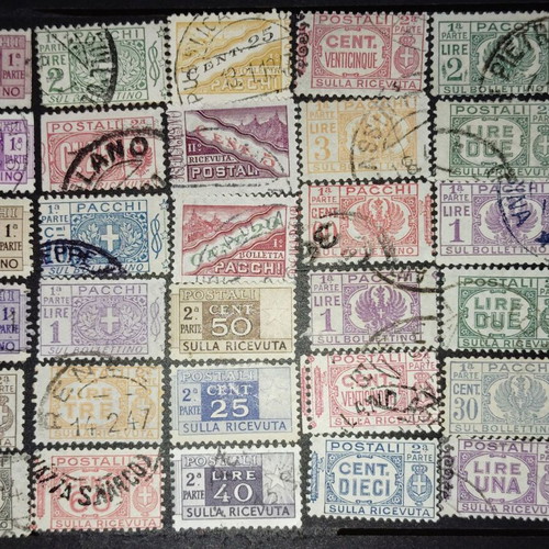 Italy classic parcel stamps new condition