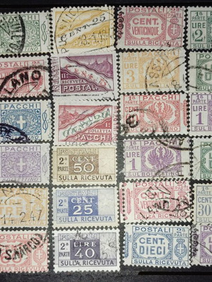 Italy classic parcel stamps new condition