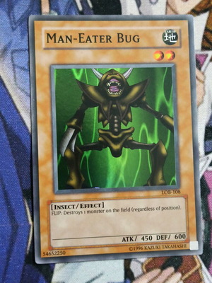 Man Eater Bug Effect Monster σαν καινούργιο, Yu-Gi-Oh!