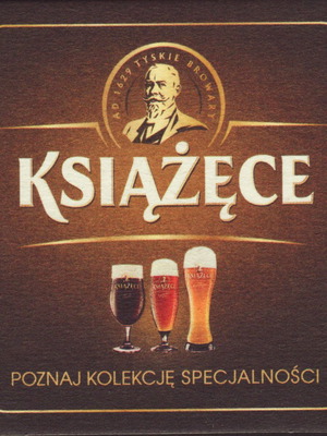 Tyskie Browary Ksiazece σουβέρ μπύρας, Πολωνία
