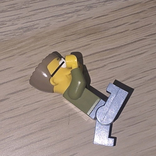 LEGO minifigure Waylon Smithers The Simpsons Series 2 used