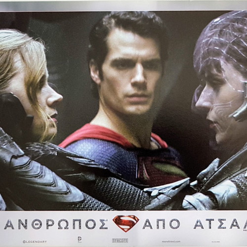 Man of Steel Movie Posters Set of 8 Like New