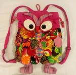 Backpack children's with owl design like new
