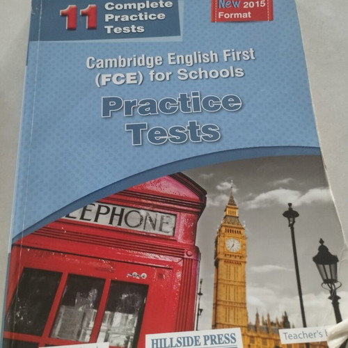 FCE 11 Practice Tests Teacher's Book and Audio CDs like new
