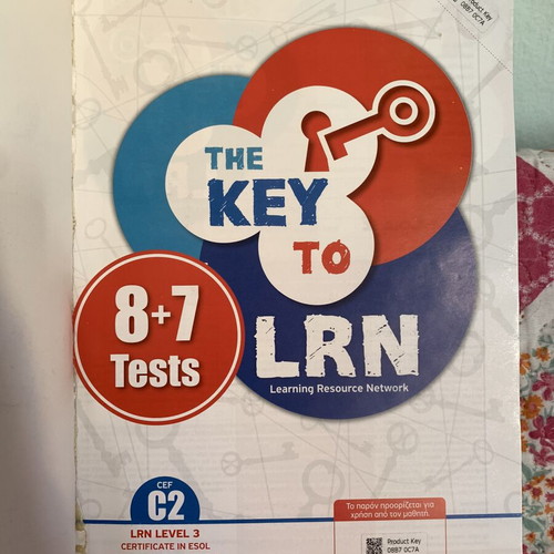 LRN C2 English Grammar Preparation Book with Practice Tests