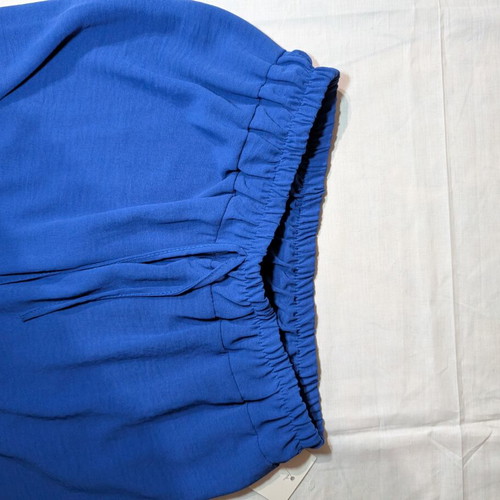Blue women's two-piece set one size, new