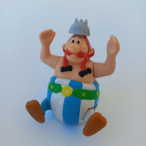 McDonald's Asterix collectible figures like new, set of 3, 1994