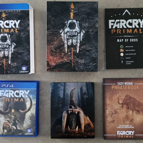 Far Cry Primal Collector’s Edition PS4 like new, complete set