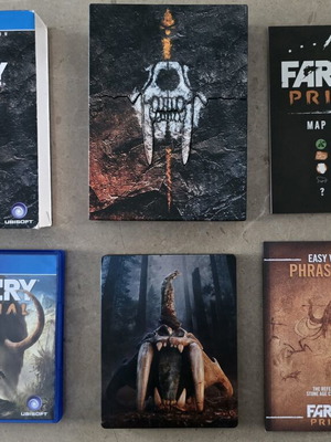 Far Cry Primal Collector’s Edition PS4 like new, complete set