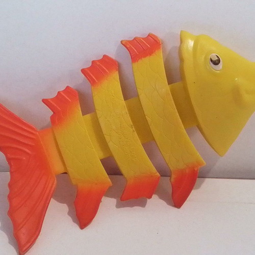 Swimways flexible kids fish toy used