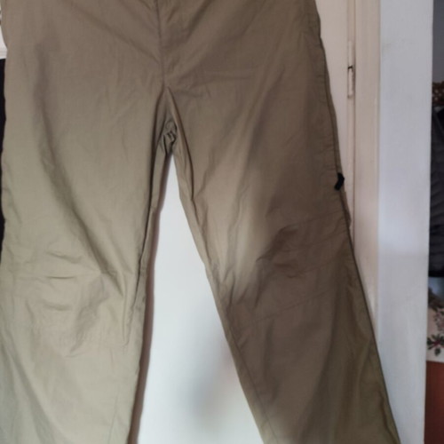 Men's Pants XL like new, beige, Italian with zipper pockets