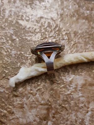Silver ring used