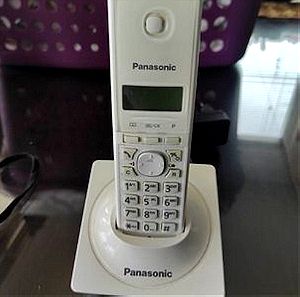 PANASONIC KX-TGΑ171 Ασυρματο τηλεφωνο λευκο 2