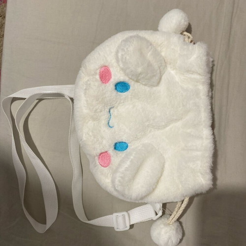 Cinnamoroll crossbody bag white, used 1-2 times only