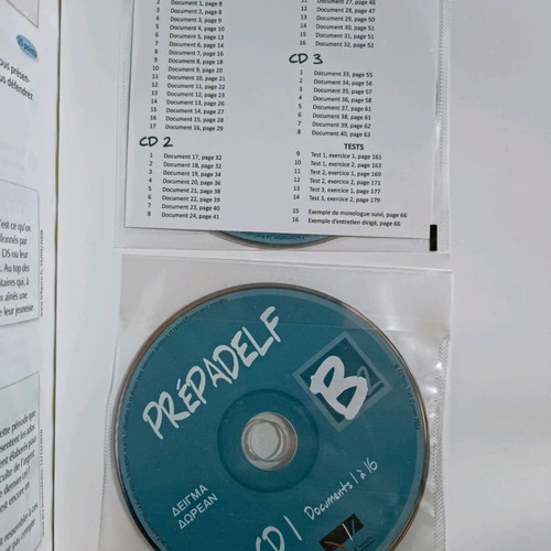 Prepadelf B2 Methode Oral Nouvelle Edition 2011 used with 3 CDs