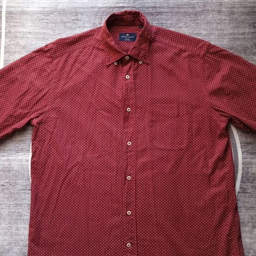 Oxford Company red shirt like new, size L