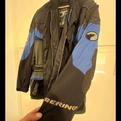 Bering motorcycle jacket 3XL Cordura with full protections and removable winter lining