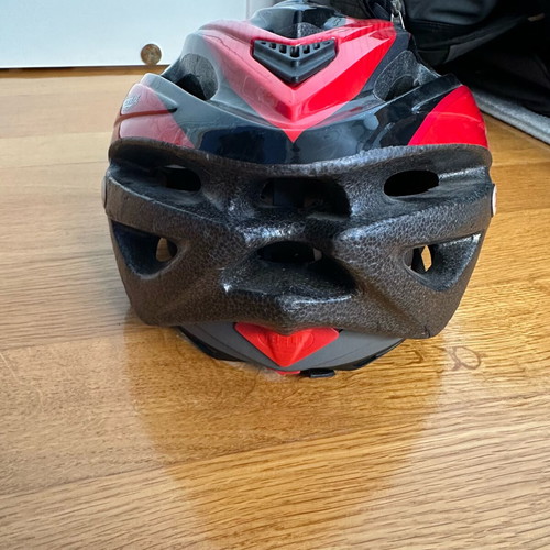 Bell Ukon FS cycling helmet used, red-black 54-61cm
