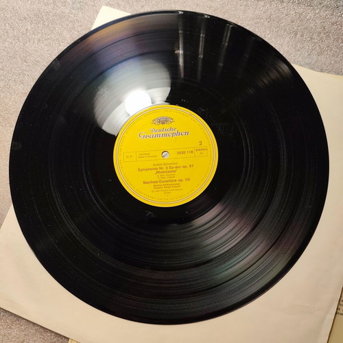 Schumann Symphony No. 3 Rhenish LP used, classical music