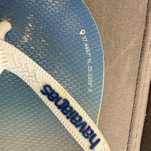 Havaianas flip-flops used, men's sizes 45-46, pair