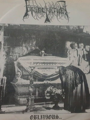 Obsecration Oblivious βινύλιο 7" 45 RPM EP metal σαν καινούριο