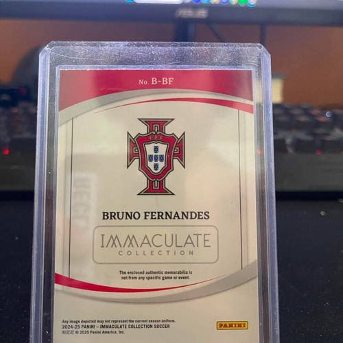 Panini Immaculate 2024/25 Bruno Fernandes Brilliance Patch /30 Portugal