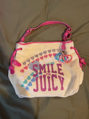 Juicy Couture Vintage Y2K Velour Shoulder Bag Like New